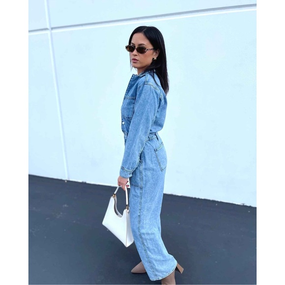 NWT Universal Thread Utility Denim Jumpsuit - Picture 2 of 10